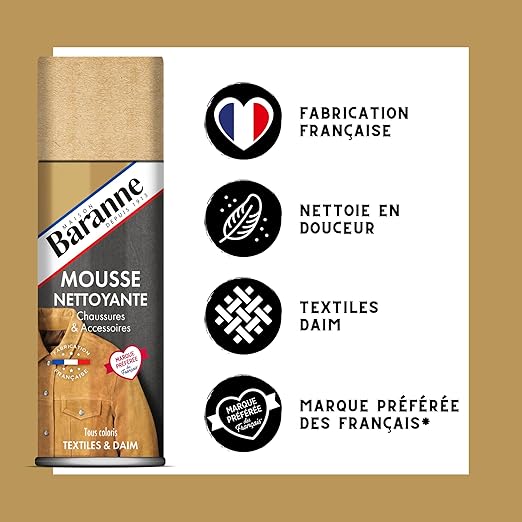 Baranne - Mousse Nettoyante | Tous Coloris