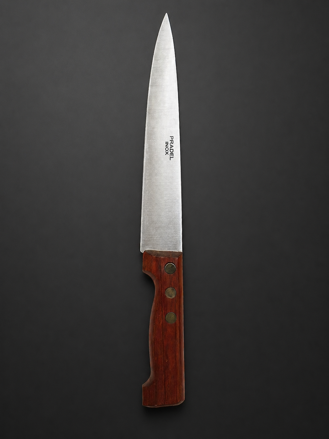Couteau de Cuisine Pradel Inox – Manche en Bois Authentique