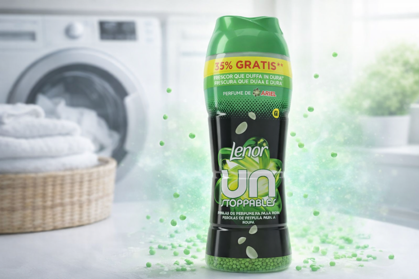 Lenor Unstoppables Ariel 270g– Perles Parfumées pour le Linge