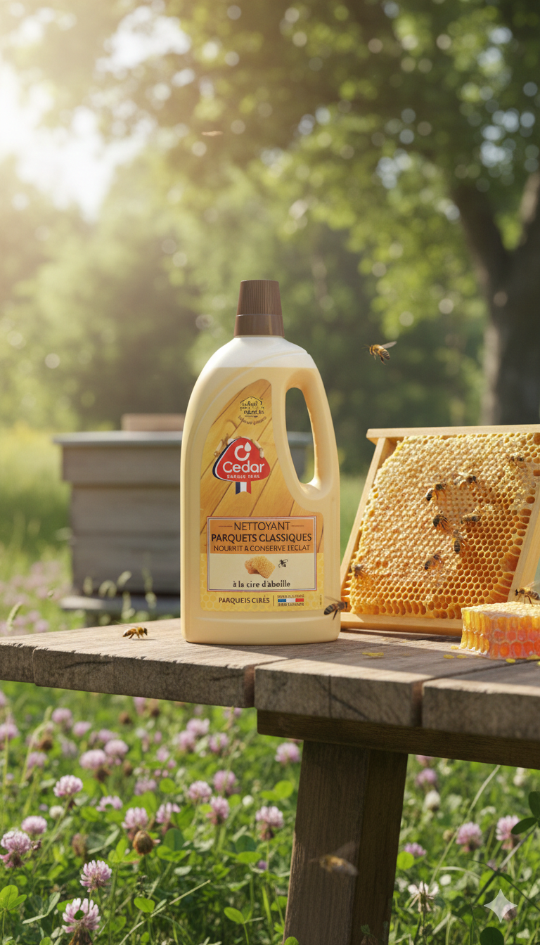 Cedar – Nettoyant Parquets Classiques à la Cire d’Abeille