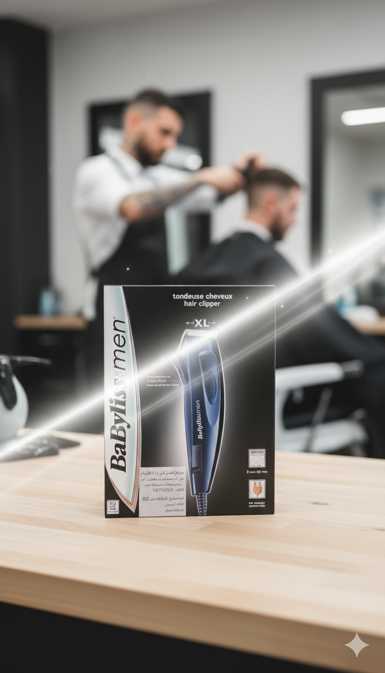 Tondeuse Cheveux BaByliss E695E For Men XL – Lames Acier –