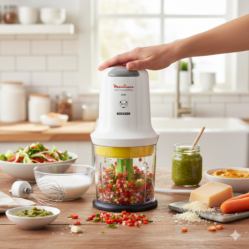 Moulinex Mini Hachoir 6 in 1 500W
