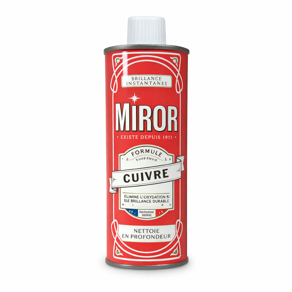 Miror Cuivre – منظف وملمع للمعدن (ينحي الصدا ويعطي لمعة قوية)