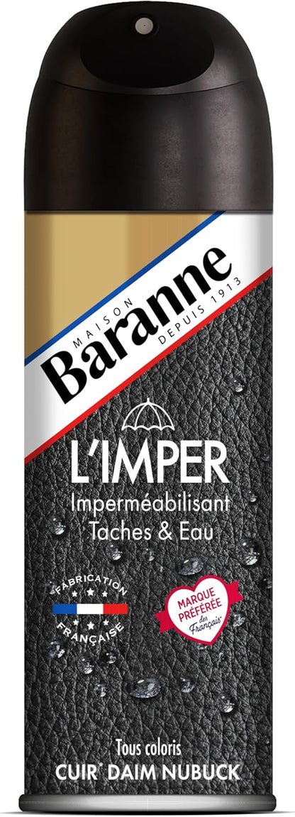 Baranne - Impermeabilisant Taches et Pluie Tout Cuirs Véritables
