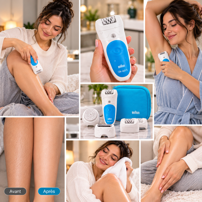Braun Silk-épil 5 – Épilateur électrique Wet & Dry
