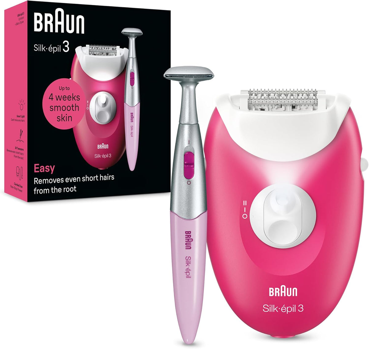 Épilateur Braun Silk-épil 3 SE 3-202 avec Bikini Styler