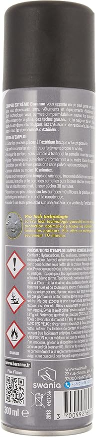 Baranne - Spray Impermeabilisant Extrême