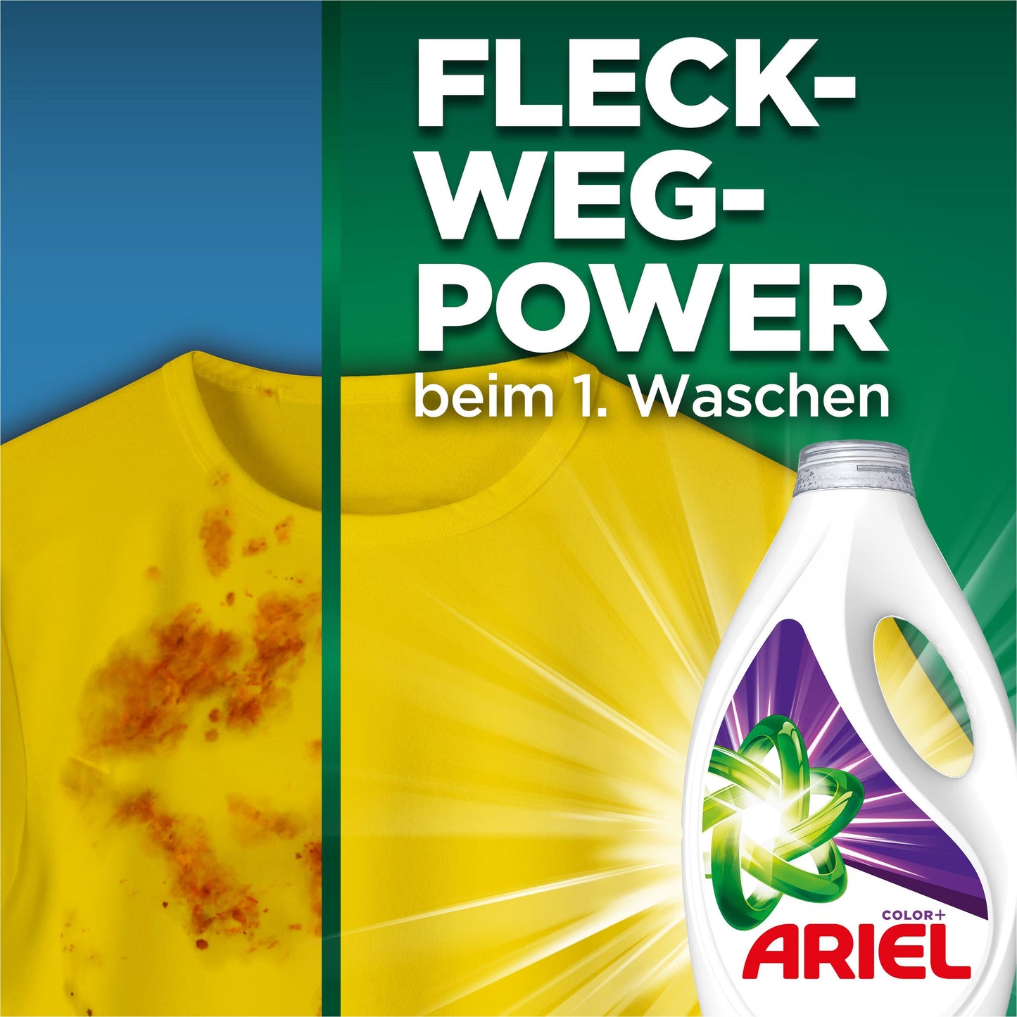 Ariel Color+ – Lessive liquide (20 cycles de lavage)