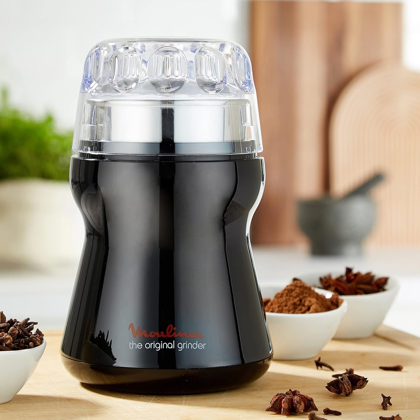 Moulinex AR110830 Moulin à Grain Électrique 180W Noir