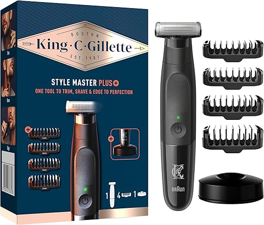 King C. Gillette – Style Master Tondeuse Barbe & Finitions Précises