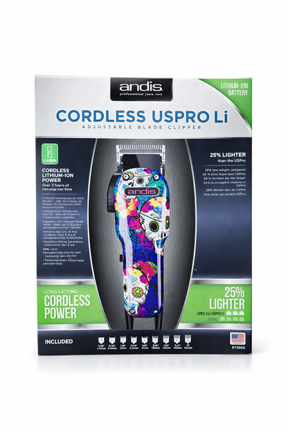 Tondeuse Andis USPro Li Sans Fil – Batterie Lithium Professionnelle Ultra Légère
