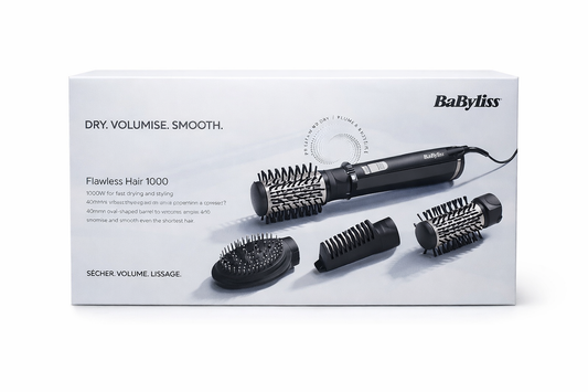 BaByliss - AS128E - Brosse soufflante Flawless Hair 1000W