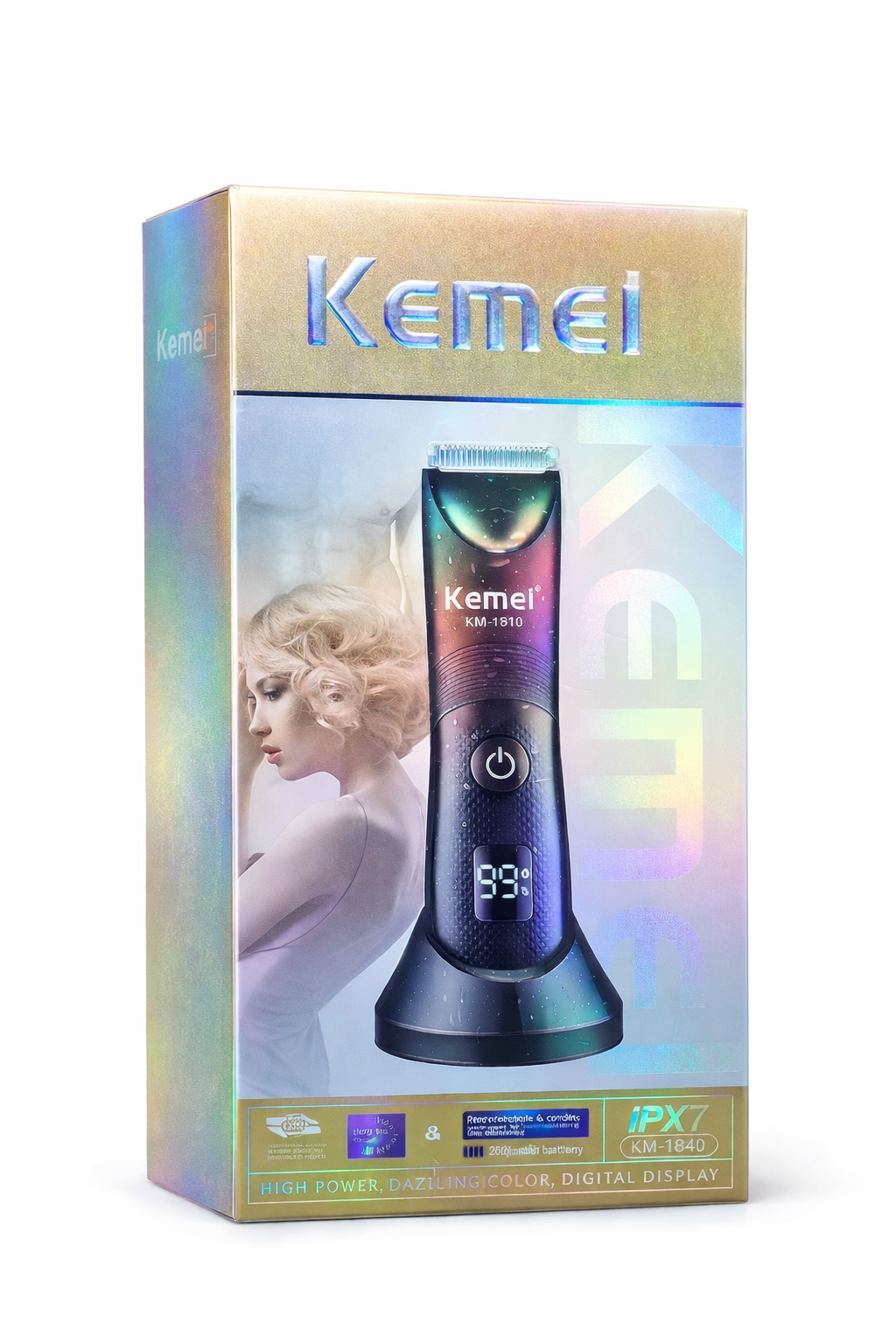 Tondeuse Électrique Professionnelle Kemei KM-1840