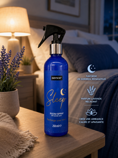 Spray d’Ambiance Sleep desodorisant Lavande 250 ml – Atmosphère Relaxante