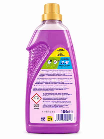 Vanish Oxi Action Couleurs Gel Concentré – Détachant & Booster de Lavage 1500ML