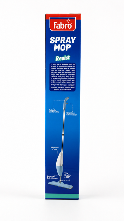 Fabro Balai Spray Mop avec Réservoir Intégré