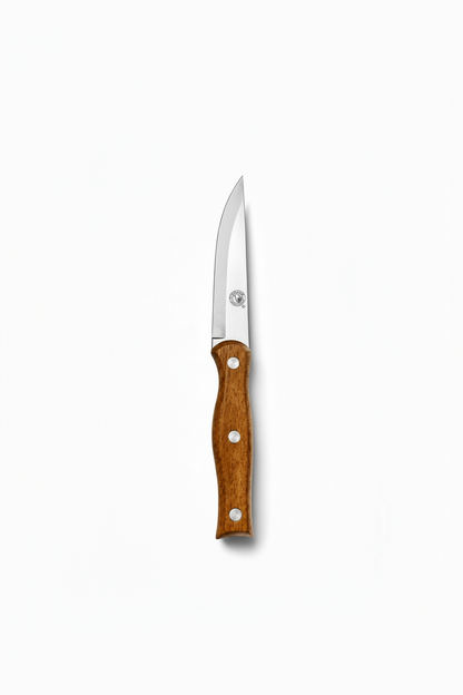 Couteau d’Office Élégant – Lame Inox & Manche Bois Naturel