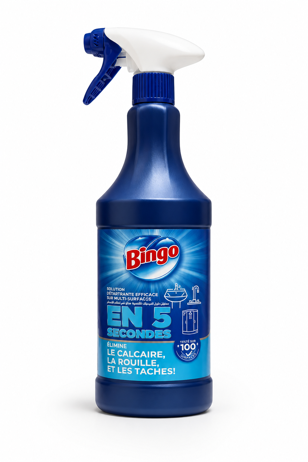 Bingo Spray Détartrant Ultra Rapide Résultat en 5 Secondes