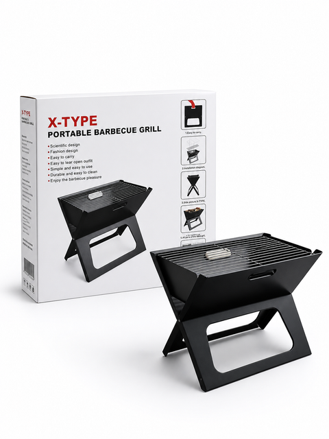Barbecue Portable Pliable X-Type شواية محمولة قابلة للطي