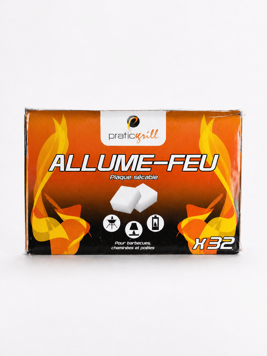 Allume-vite Cubes allume feu Rapides 32pcs