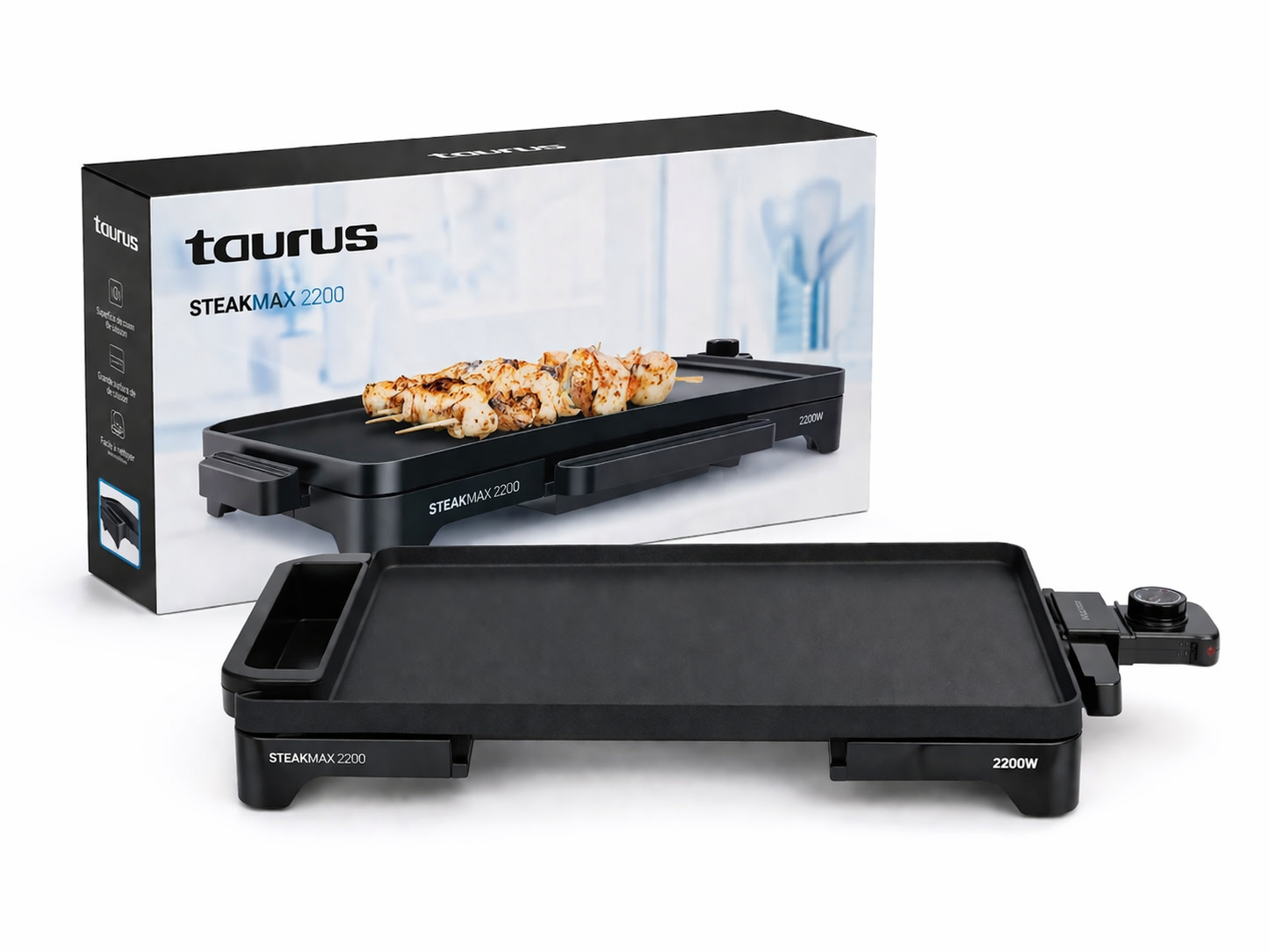 Plancha Électrique TAURUS Steakmax 2200W بلانشا كهربائية