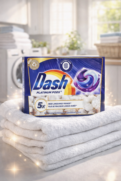 Dash Platinum Pods – Ultra-Puissantes 19 capsules