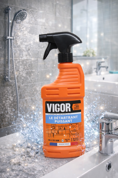 VIGOR Détartrant Puissant – Anti-Calcaire Salle de Bain & Sanitaires