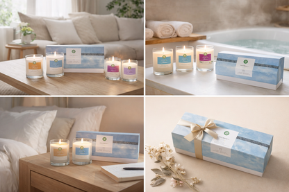 Airwick Coffret Bougies Parfumées Bien-Être 3 Bougies