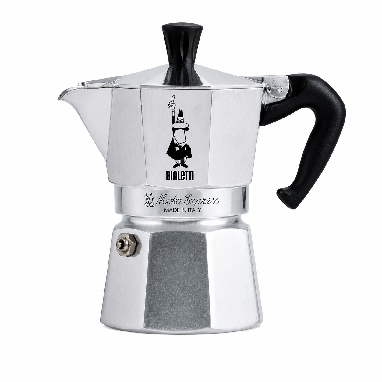 Bialetti Moka Express Cafetière en Aluminium Italienne