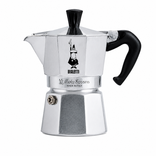 Bialetti Moka Express Cafetière en Aluminium Italienne
