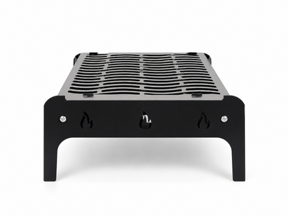 Barbecue Inox Noir Portable Design 48x27 cm شواية