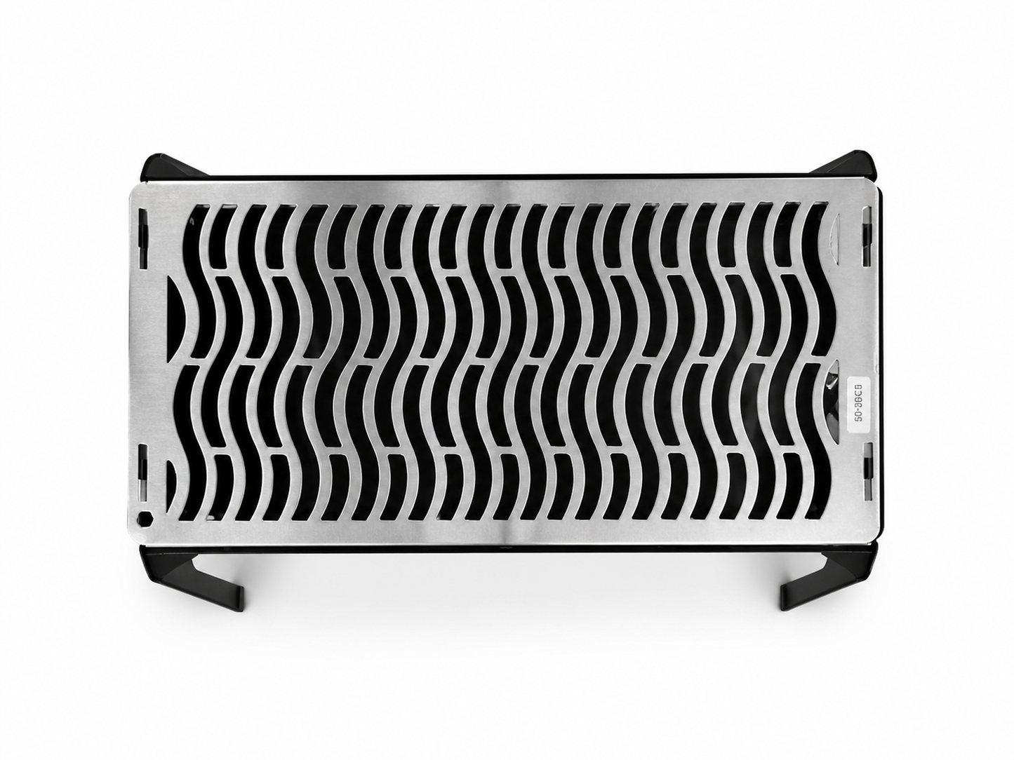 Barbecue Inox Noir Portable Design 48x27 cm شواية