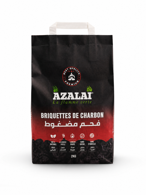 Azalai SAC CHARBON Présse 2kg