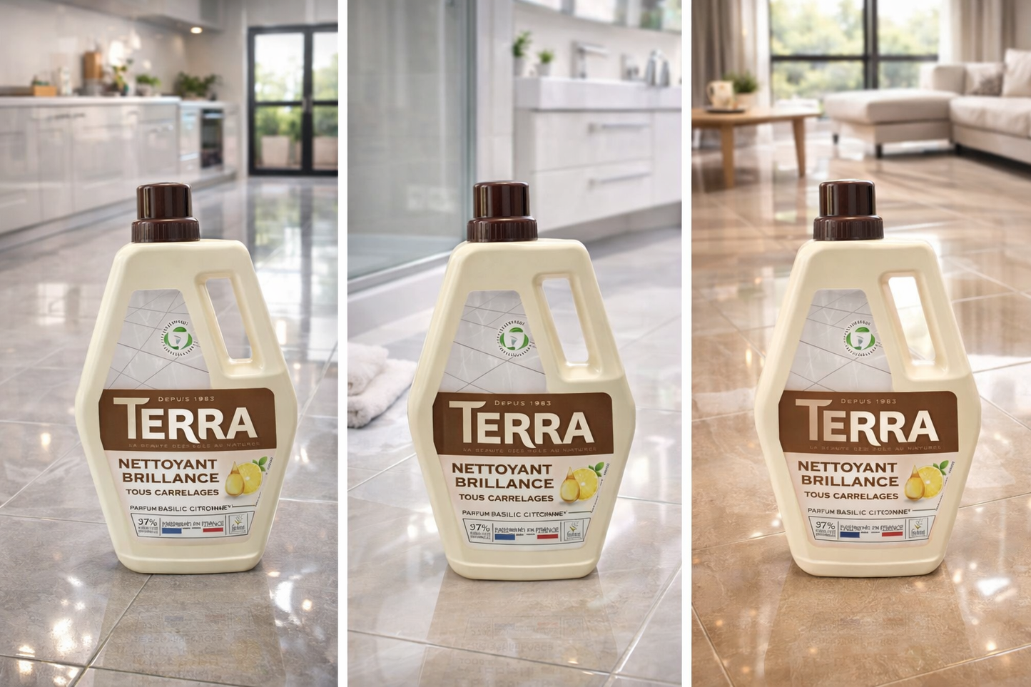 Lave Sol TERRA Nettoyant Brillance – Tous Carrelages