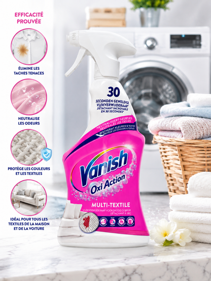 Vanish Oxi Action  Spray Détachant Express 30 Secondes