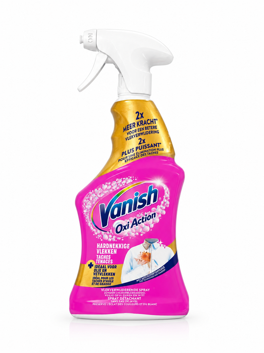 Vanish Oxi Action Gold Spray Détachant Expert Graisse & Huile