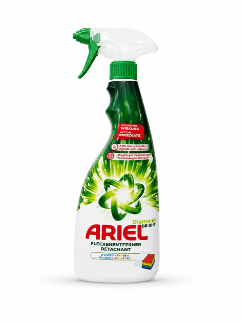 Ariel Diamond Bright Spray Détachant – Action Rapide Anti-Taches & Anti-Odeurs