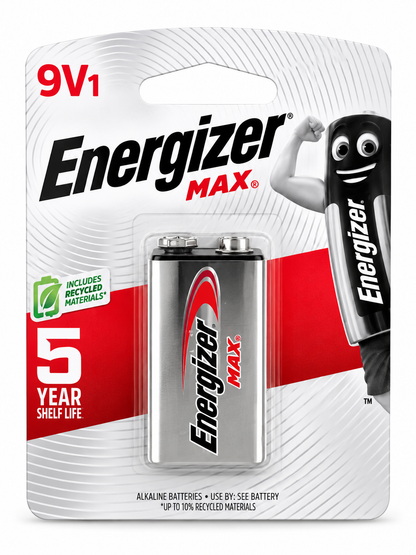 Pile Energizer MAX Alcaline 9V – 1 Pile