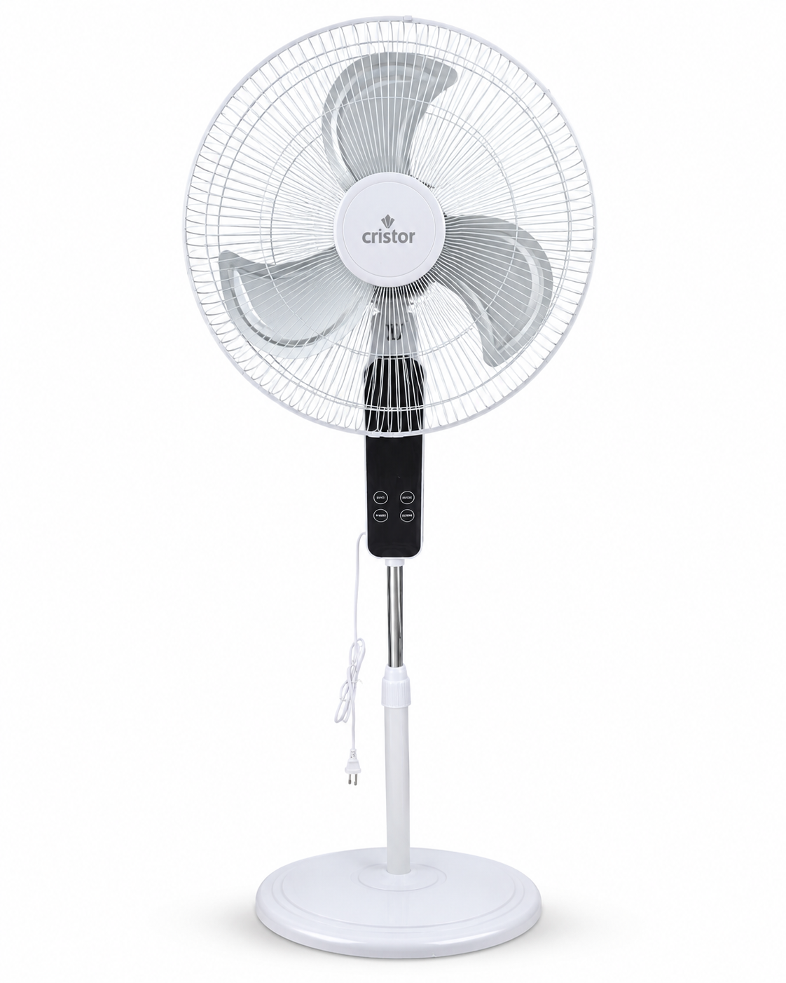 Ventilateur Cristor sur pied 45cm Silencieux avec Télécommande
