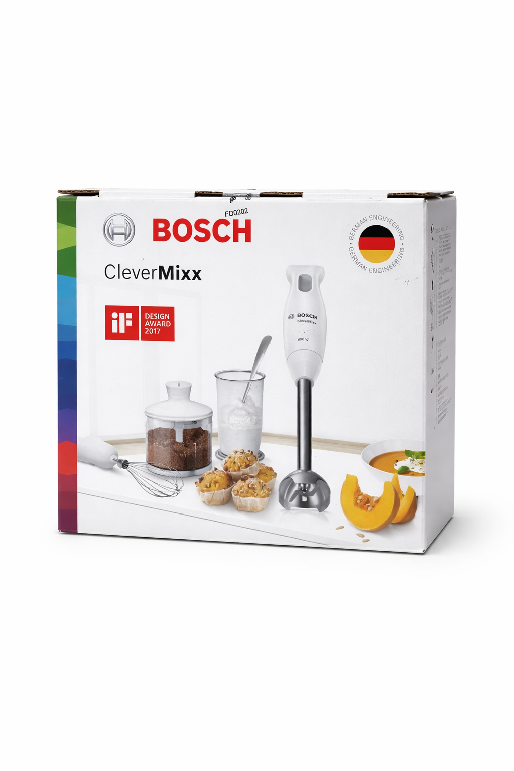 Bosch CleverMixx 600W Mixeur Plongeant – Puissant, Pratique et Polyvalent