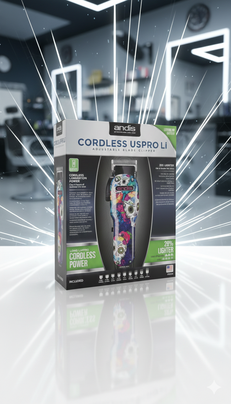 Tondeuse Andis USPro Li Sans Fil – Batterie Lithium Professionnelle Ultra Légère