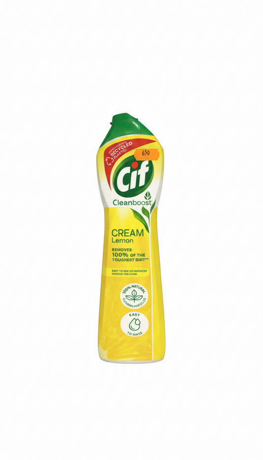 Cif Cleanboost Crème Citron 500 ml – Multi-Surfaces