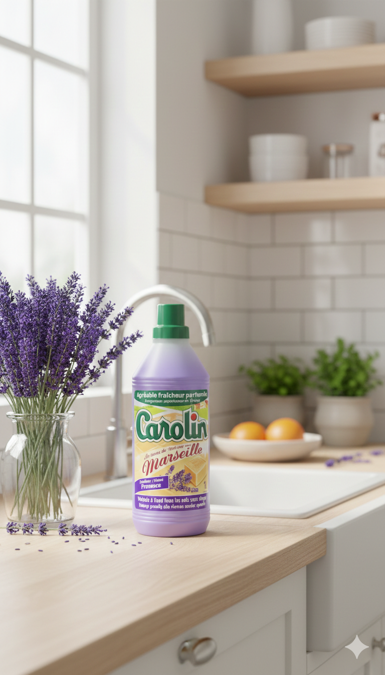 Carolin – Nettoyant Sol Multi-Usages Parfumé