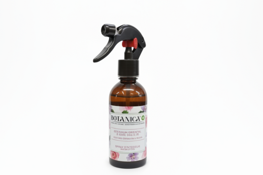 BOTANICA DESODORISANT- Spray d'Intérieur Géranium Oriental & Rose des Îles