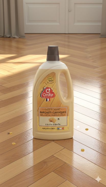 Cedar – Nettoyant Parquets Classiques à la Cire d’Abeille