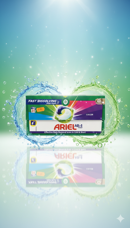 Ariel All-in-1 Pods Color – Capsules  pour Linge Coloré (31 Lavages)