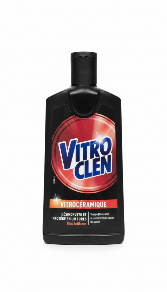 VitroClen Vitrocéramique – Nettoyant & Protecteur Ultra Brillance