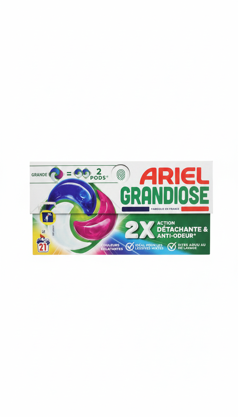 Ariel Grandiose pods –  ecodse 21 capsules