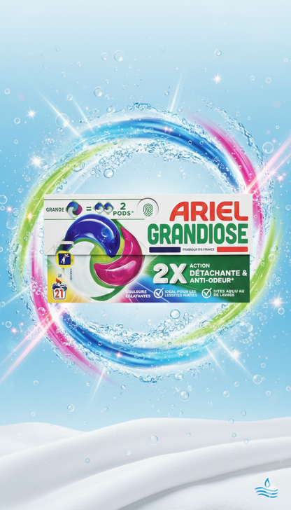 Ariel Grandiose pods –  ecodse 21 capsules
