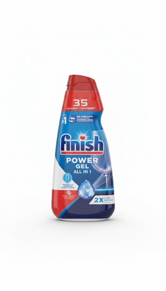 Finish Power Gel All in 1 – Gel Lave-Vaisselle (35 Lavages)